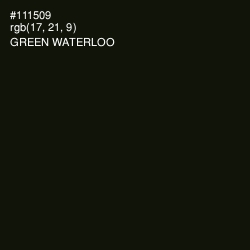 #111509 - Green Waterloo Color Image